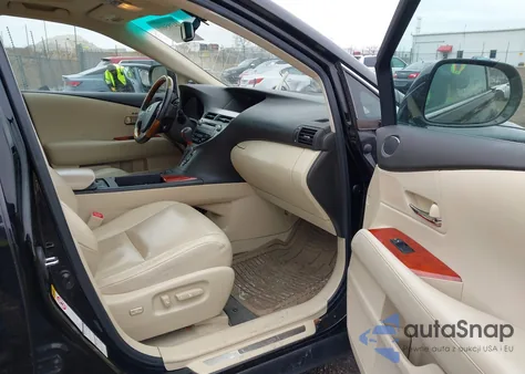 2010 Lexus Rx 350 z USA, uszkodzony, nr VIN 2T2BK1BA2AC005301